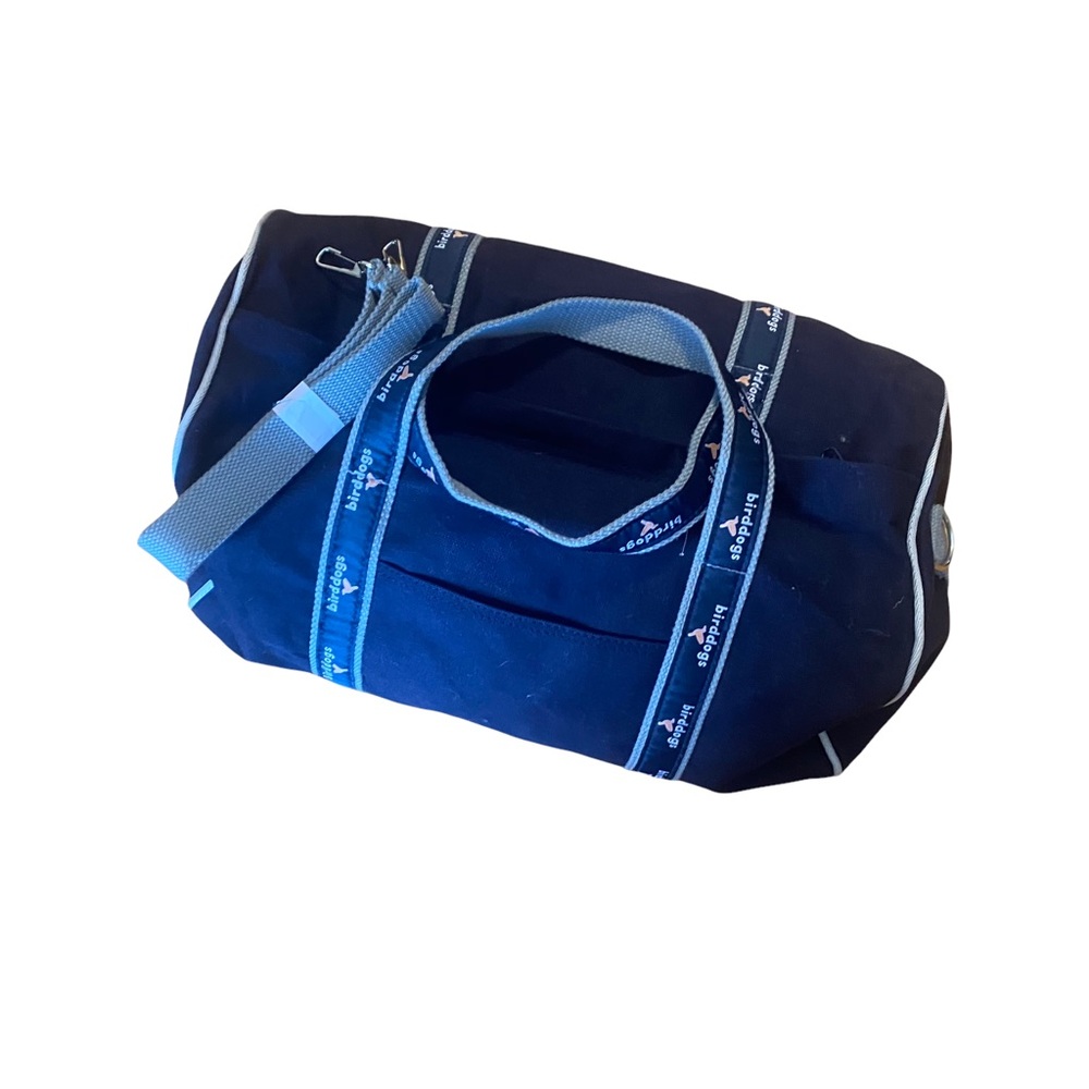 BIRDDOGS logo duffle banker bag long strap carry all overnight travel tote - Picture 3 of 4